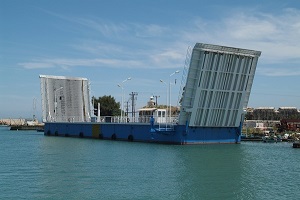 Lefkada swing bridge