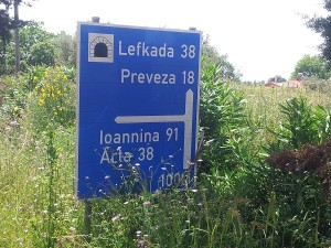 Road from Igoumenitsa to Preveza